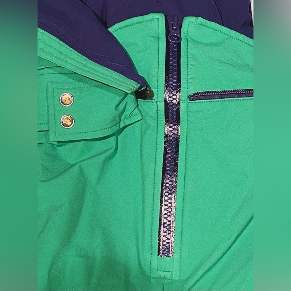 Tara Shakti Vintage-Inspired Snow Suit, Kelly Green, NWT, size XL - Picture 9 of 16